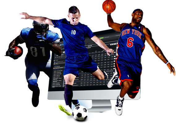 Cuatro atletas saliendo de una lona